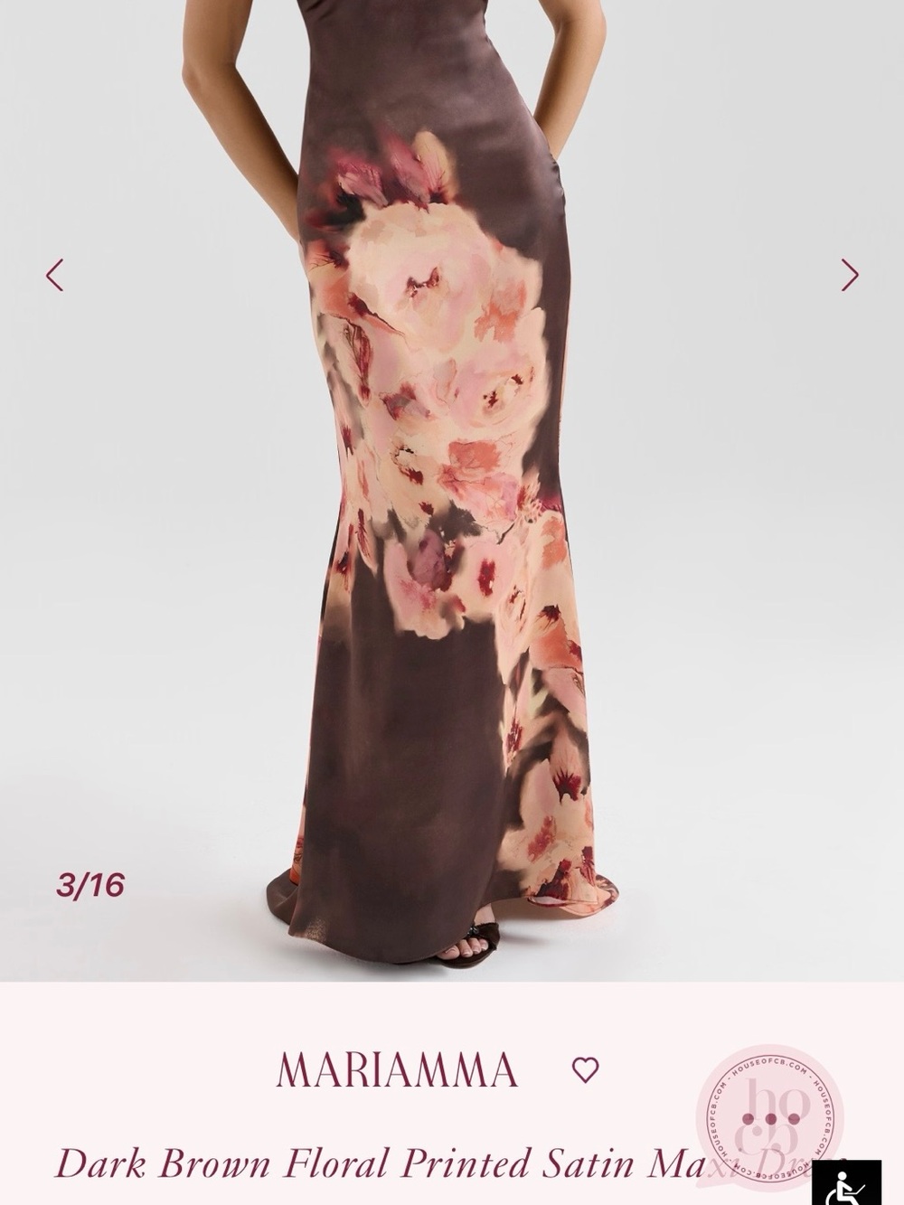 House of CB MARIAMMA Dress - Picture 3 of 4